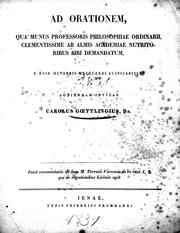 De loco M. Terentii Varronis De re rust. I, 2. qui de rogationibus Liciniis agit by Karl Wilhelm Goettling