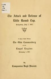 Cover of: The attack and defense of Little Round Top.