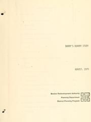 Cover of: Barry's quarry study.