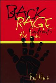 Cover of: Black Rage Confronts the Law by Paul Harris