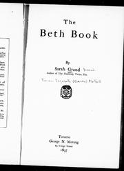 Cover of: The Beth book