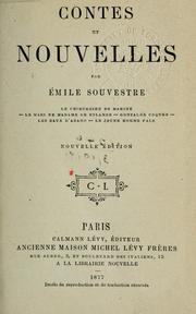 Cover of: Contes et nouvelles. by Émile Souvestre