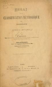 Cover of: Essai d'une classification méthodique des trochilidés ou oiseaux-mouches