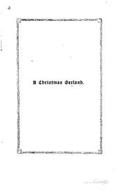 Cover of: A Christmas garland by Arthur Henry Bullen