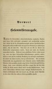 Gesammelte Schriften und Dichtungen von Richard Wagner by Richard Wagner