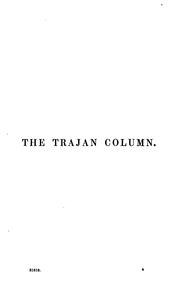 Cover of: A description of the Trajan column.