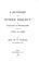 Cover of: A dictionary of the Sussex dialect and collection of provincialisms in use in the county of Sussex.