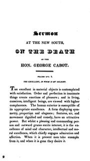 Cover of: A discourse delivered in the Stone church, Summerstreet by John Thornton Kirkland, John Thornton Kirkland