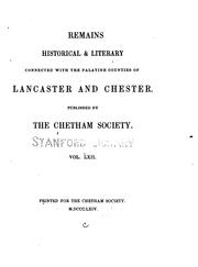 Cover of: discourse of the warr in Lancashire.