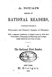 Cover of: A. Douai's series of rational readers