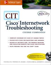 Cover of: CIT: Cisco Internetworking and Troubleshooting (Book/CD-ROM package)