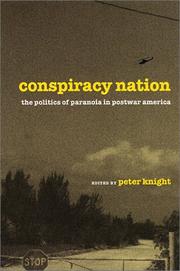 Cover of: Conspiracy Nation: The Politics of Paranoia in Postwar America