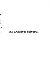 Cover of: The adventure beautiful by Lilian Whiting