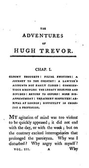 Cover of: adventures of Hugh Trevor.