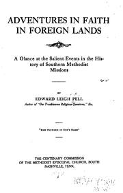 Adventures in faith in foreign lands by Pell, Edward Leigh