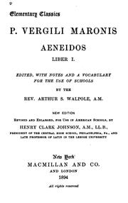 Cover of: Aeneidos liber secvndvs by Publius Vergilius Maro