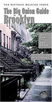 Cover of: The Big Onion Guide to Brooklyn by Seth Kamil, Eric Wakin, Kevin Baker
