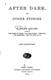 Cover of: After dark, and other stories. by Wilkie Collins