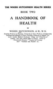 Cover of: handbook of health