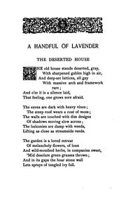 Cover of: A handful of lavender