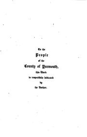 Cover of: A history of the county of Yarmouth, Nova Scotia