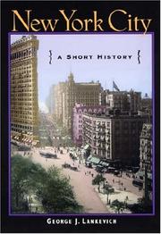 Cover of: New York City by George Lankevich