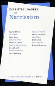 Cover of: Essential papers on narcissism