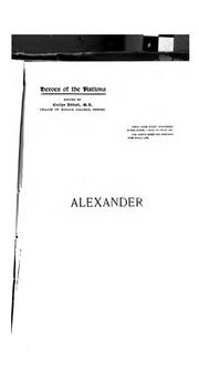 Cover of: Alexander the Great by Benjamin Ide Wheeler