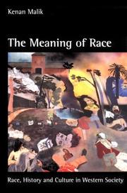 The meaning of race by Kenan Malik