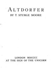 Cover of: Altdorfer