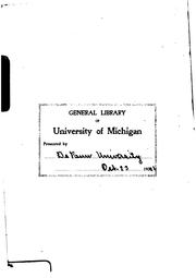 Alumnal register of officers, faculties and graduates, 1837-1900 by DePauw University.