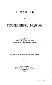 Cover of: manual of topographical drawing.