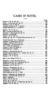 Cover of: American electrical cases: being a collection of all the important cases (excepting patent cases) decided in the state and federal courts of the United States from 1873 [to 1908] on subjects relating to the telegraph, the telephone, electric light and power, and other practical uses of electricity.