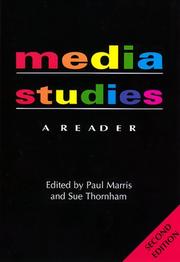 Cover of: Media studies by edited by Paul Marris and Sue Thornham.