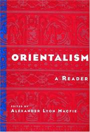 Cover of: Orientalism: A Reader