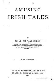 Cover of: Amusing Irish tales. by William Carleton