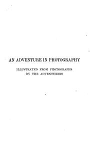 Cover of: An adventure in photography by Octave Thanet