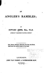Cover of: angler's rambles