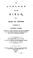 Cover of: An apology for the Bible, in a series of letters addressed to Thomas Paine, author of a book entitled, The age of reason, part the second, being an investigation of true and fabulous theology