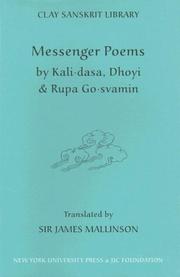Cover of: Messenger Poems (Clay Sanskrit Library)