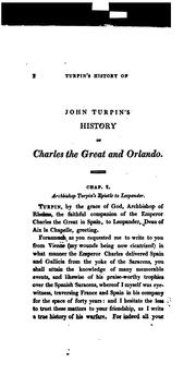 Cover of: Ancient Spanish ballads, relating to the twelve peers of France, mentioned in Don Quixote, with English metrical versions by by Thomas Rodd. Preceded by a History of Charles the Great and Orlando / translated from the Latin of Spanheim.