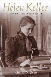Cover of: Helen Keller: Selected Writings (The History of Disability Series)