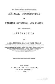 Cover of: Animal locomotion