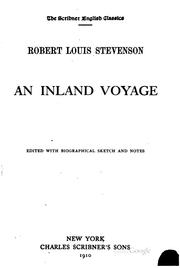 Cover of: An inland voyage by Robert Louis Stevenson