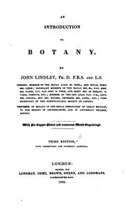 Cover of: introduction to botany.