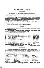 Cover of: Italian and English dictionary with pronunciation and brief etymologies