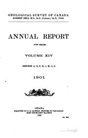 Cover of: Annual report (new series).: Volume I-XVI...1885-1904.