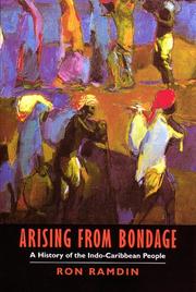 Cover of: Arising from bondage by Ron Ramdin