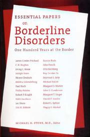 Cover of: Essential papers on borderline disorders: one hundred years at the border
