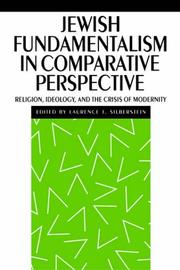 Cover of: Jewish Fundamentalism in Comparative Perspective: Religion, Ideology, and the Crisis of Morality (New Perspectives on Jewish Studies)